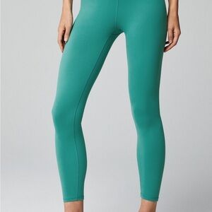 Fabletics Powerhold Medium Teal Leggings